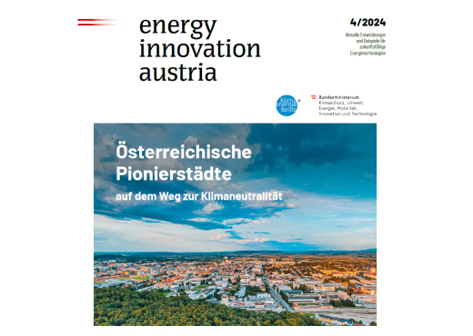 energy innovation austria Ausgabe 4/2024 Cover